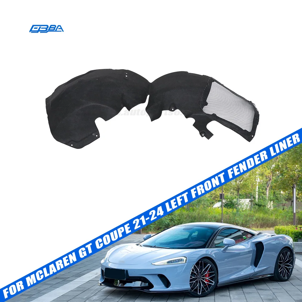 Car Spare Parts Front Left Nylon Fleece Fender Liner For Mclaren GT Coupe 2021-2024 Inner Fender Liner