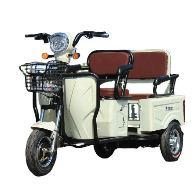 Cee aprobó la doble triciclo eléctrico del asiento para adultos - China Triciclo  eléctrico, Trike