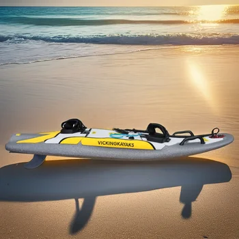 Vicking High-Speed Electric Jetboard Electric Jet Boat Surfboard with Standing Pedal Customizable Logo Water Sports