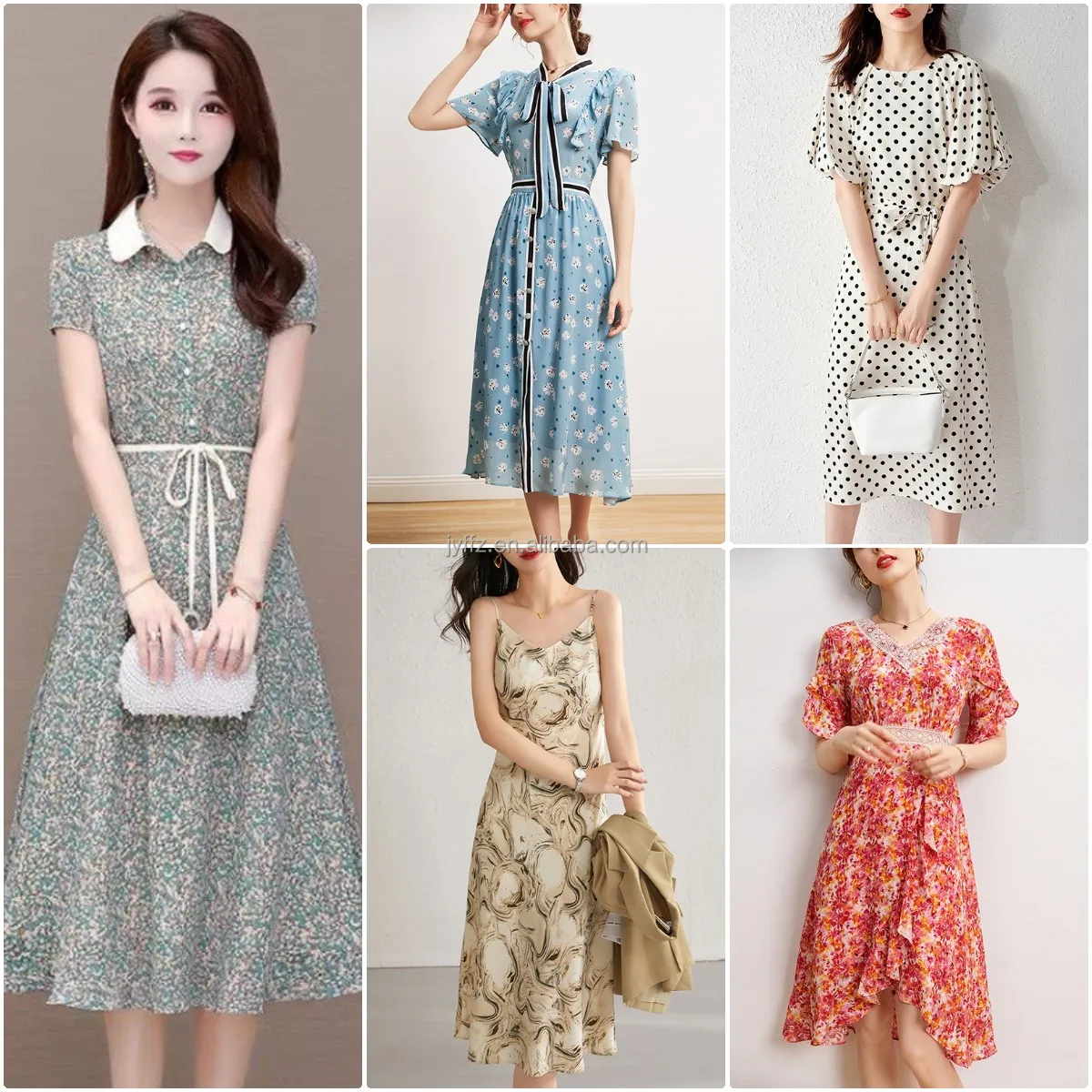 2022 summer fashion elegant dress French women's clothing manufacturers wholesale
