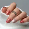Corazón rosa brillante