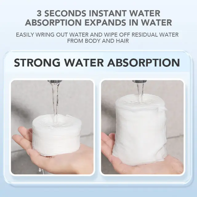 Сжатие банное полотенце одноразовая мочалка водопоглощающая Салфетка Для Лица 70*140 см хлопковое пляжное