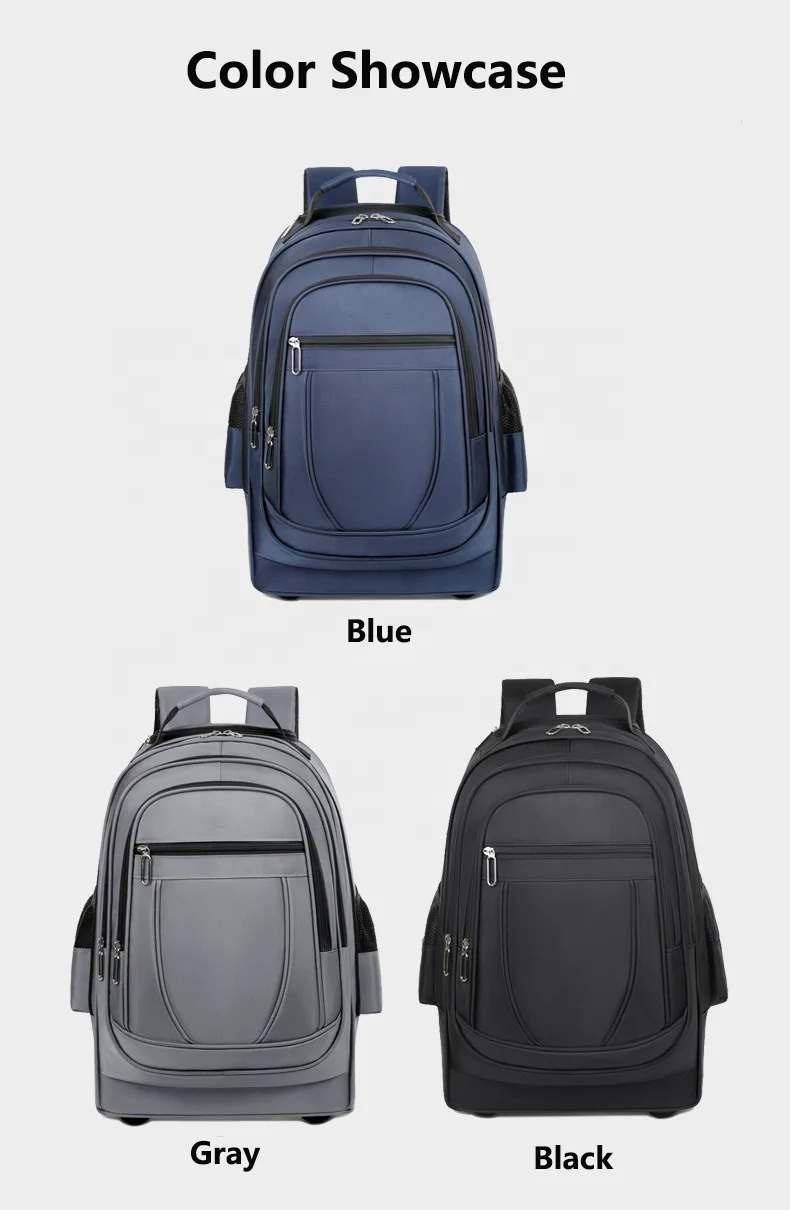 product business designer backpack mens large capacity laptop waterproof travel trolley school bags travel bagpack with wheels-1