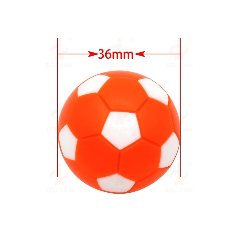 24 Piezas De Mesa De Fútbol Pelotas De Repuesto 36mm Scrub balones de fútbol para niños 