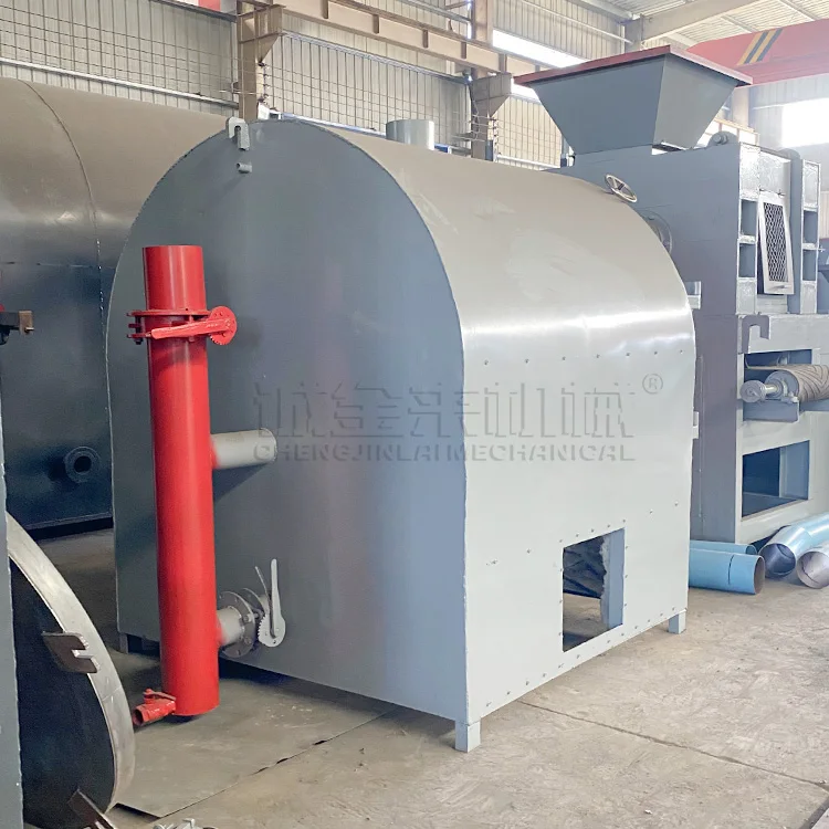 Small Affordable Log Wood Carbonization Furnace Full Set Selfmade