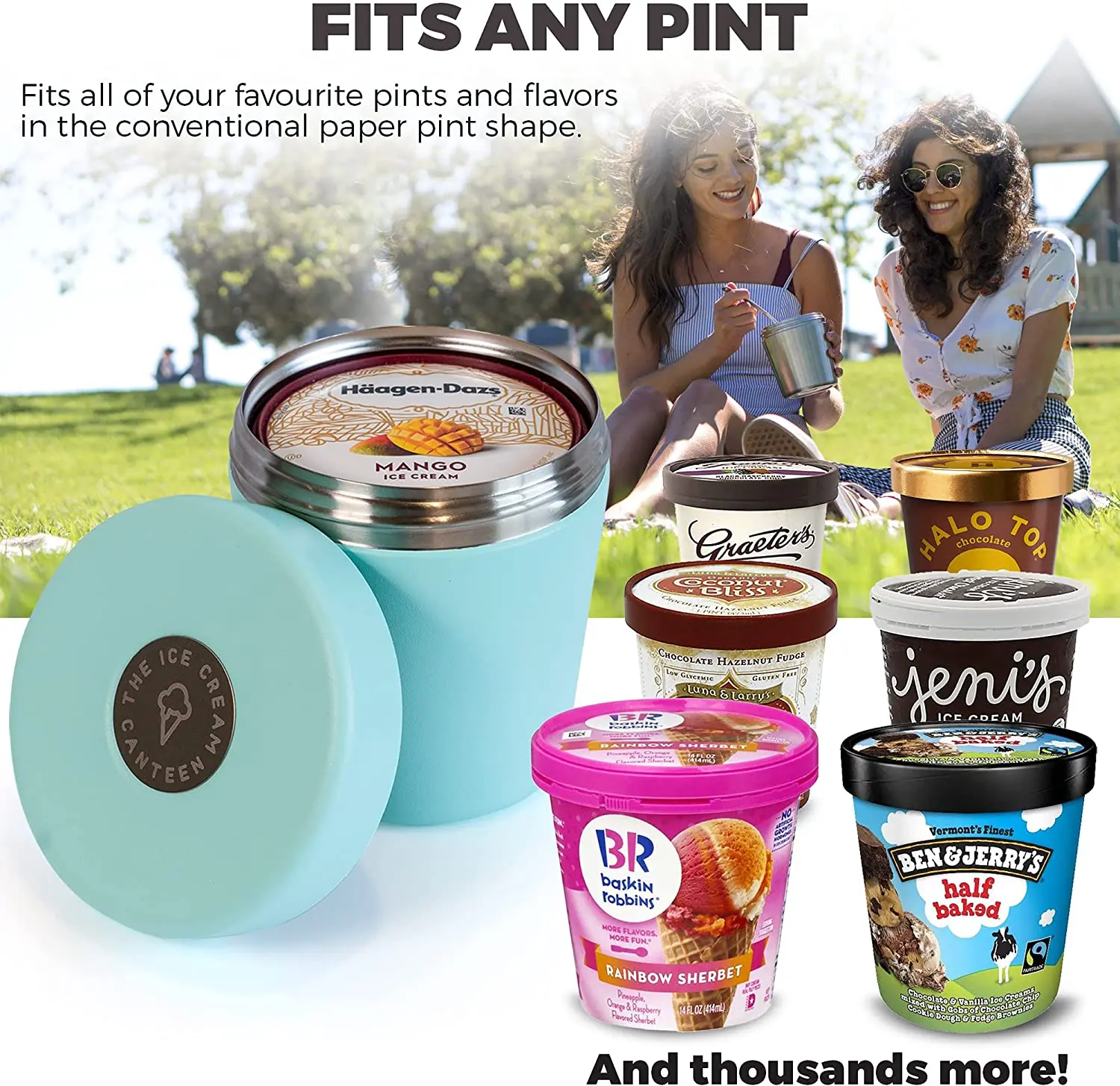 Ice Cream Pint Coolers : Ice Cream Pint Cooler