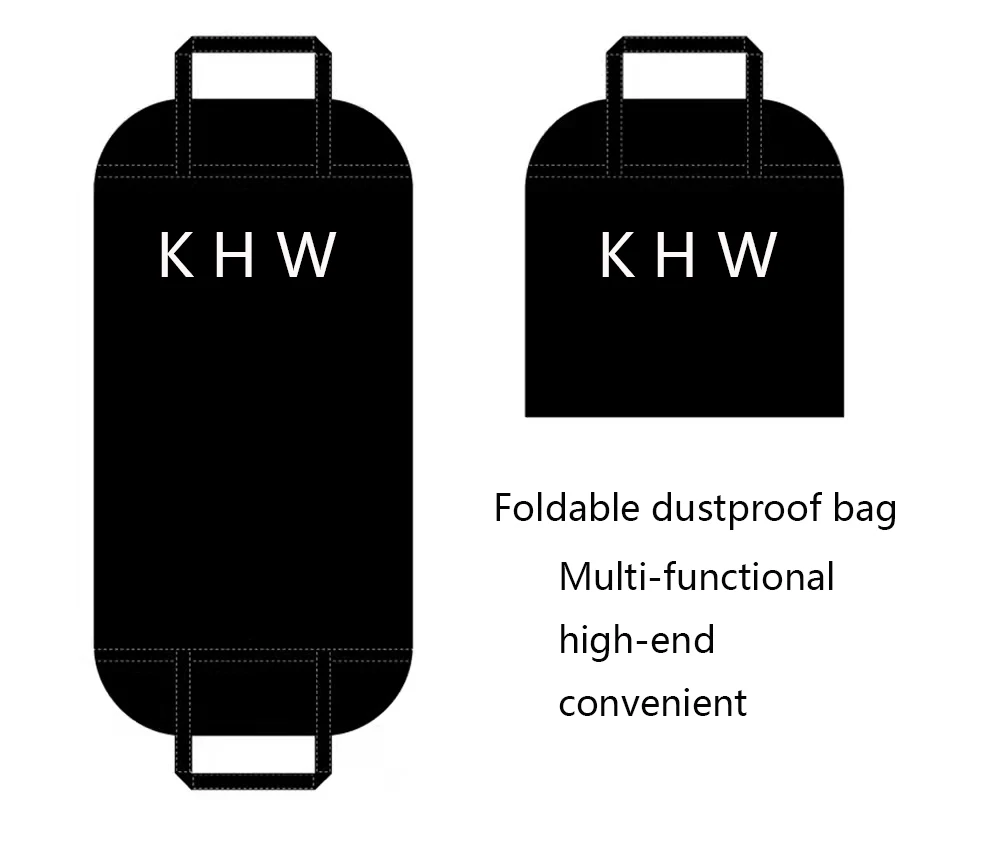 Customised Garment Cover Bag Custom Logo Wedding Dress Bag Non Woven