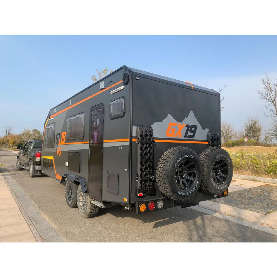 Hard Top Hybrid Caravan Family Caravan Australian Standard 19ft Travel