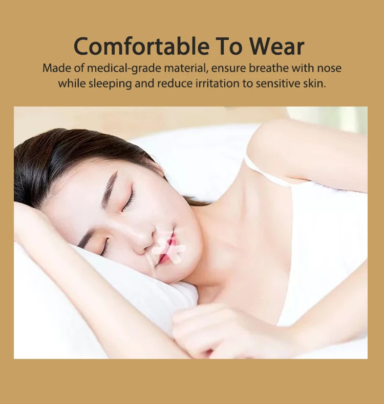 Onasis Sleep Less Improved Night Time Sleeping Less Mouth Snoring Breathing Tape,Anti ...