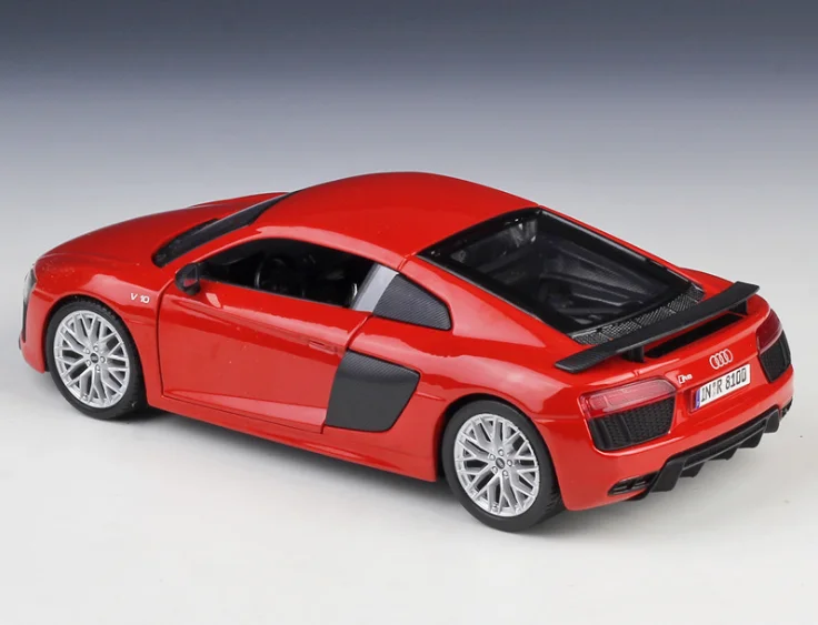 Maisto 1:24 Audi R8 V10 Plus - Diecast Sports Car Model