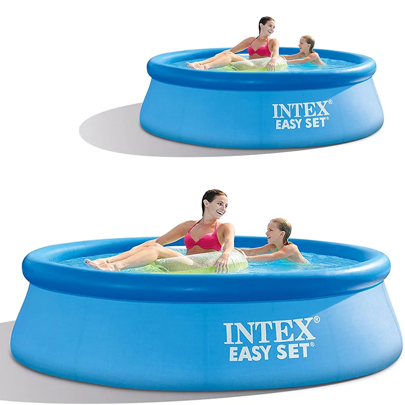 Intex 28110 8'x30" Piscina Easy Set Swimming Pool Retail Outdoor Kids ...