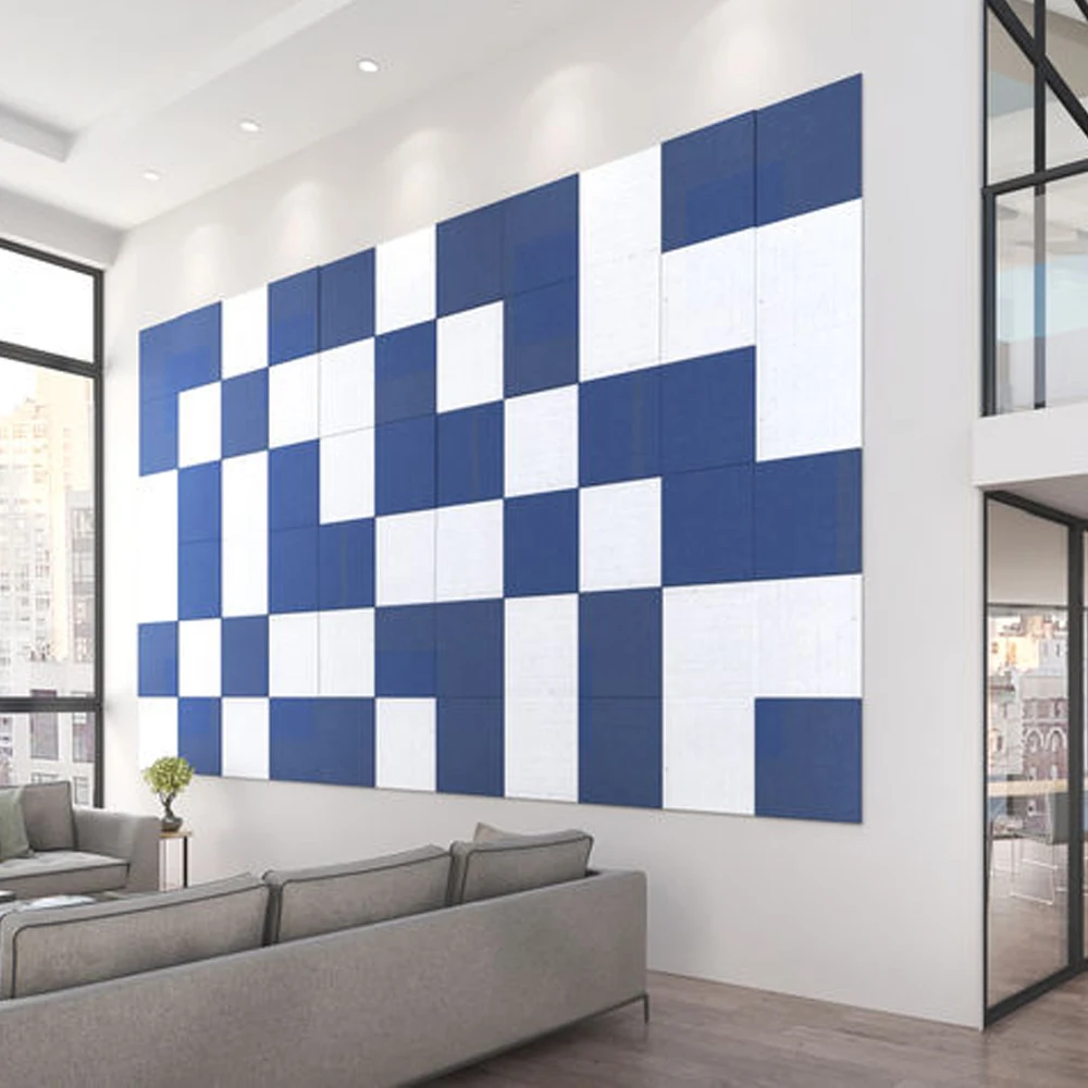 Декоративные акустические панели звукоизоляционные акустические изоляционные панели акустические пенопластовые панели звукоизоляционные полиэфирные волокнистые панели