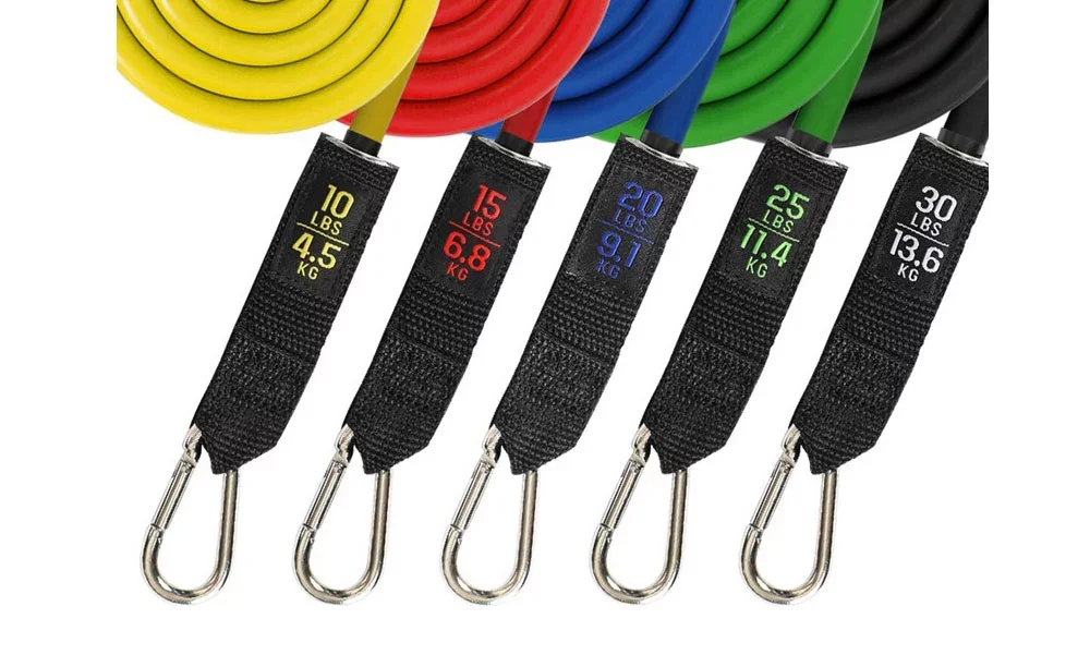 150 фунтов, высокое качество, оптовая продажа, домашний Многофункциональный комплект эластичных лент для фитнеса