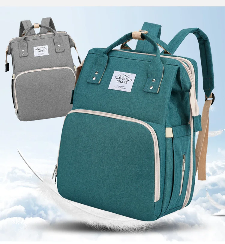 Folding Custom Multifunctional Waterproof Baby Diapers Crib Bags