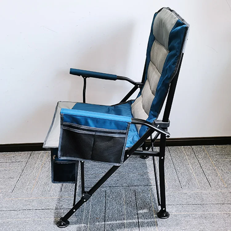 Outdoor Hiking Lawn Deluxe Oversize Padded Portable Electric Heated Folding Beach Camping