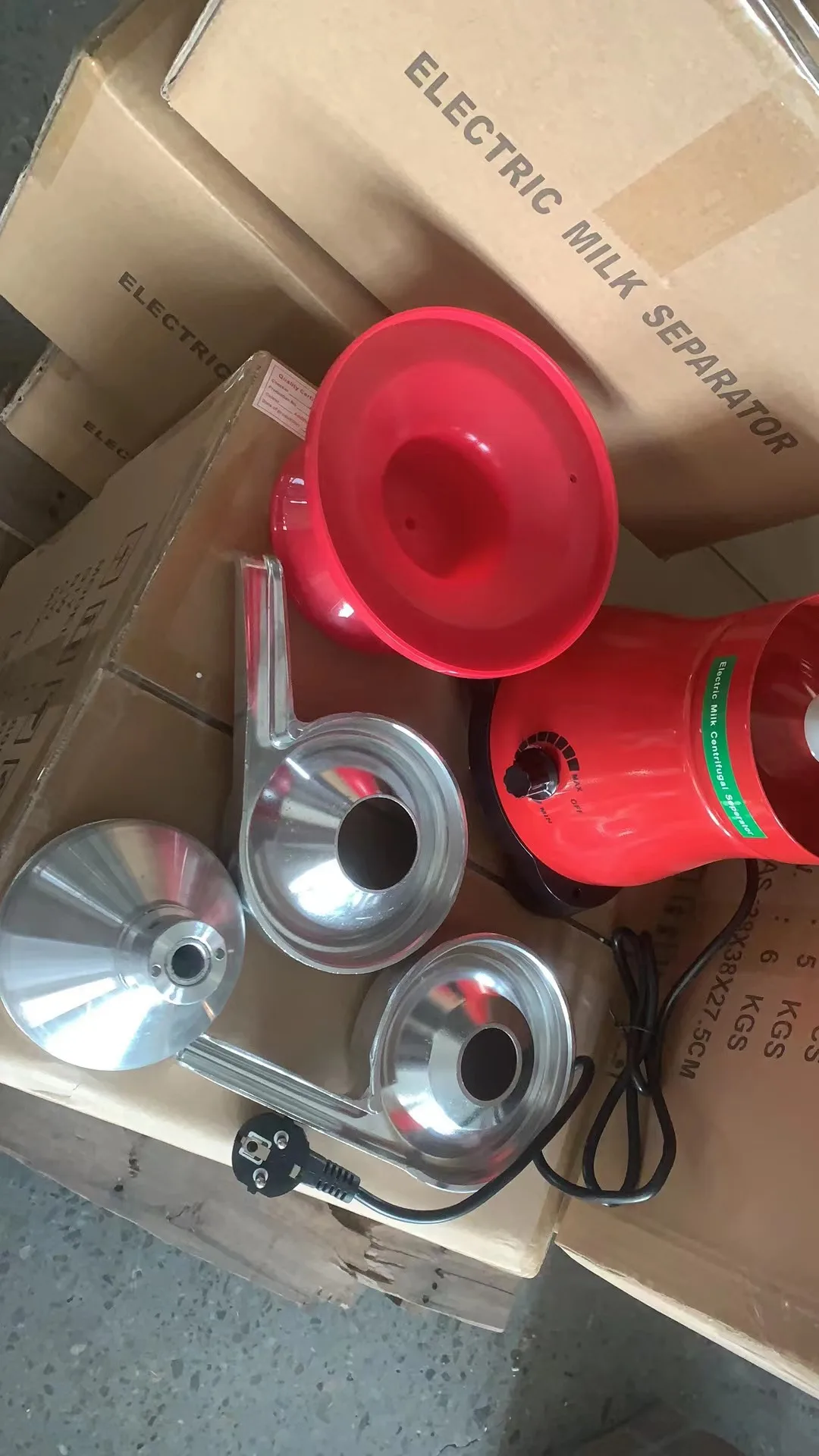 手动离心小型黄油牛奶分离器酸奶油离心分离器