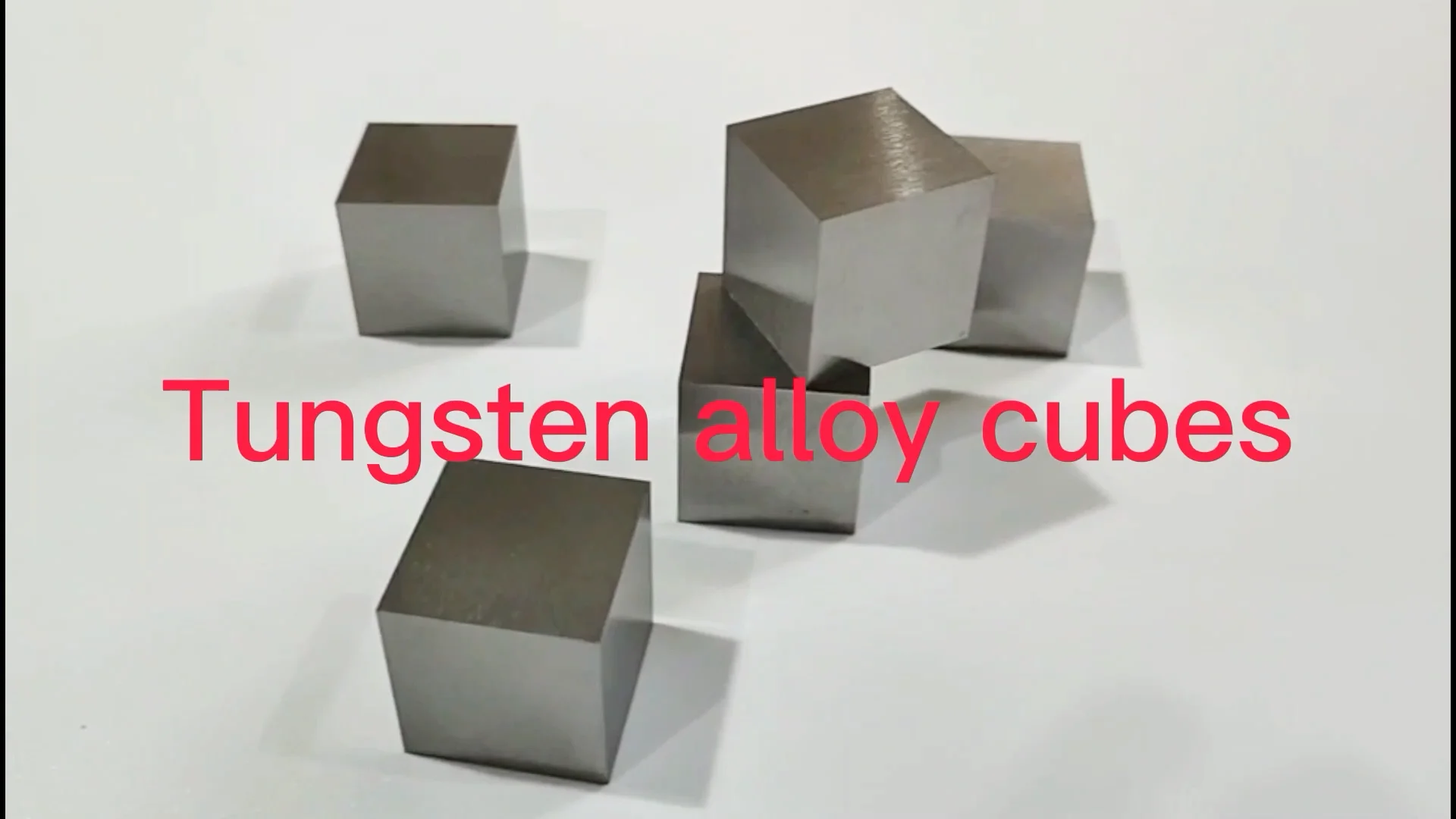 High Quality Customized 1kg Tungsten Cube 2kg 3kg On Sell Pure Tungsten