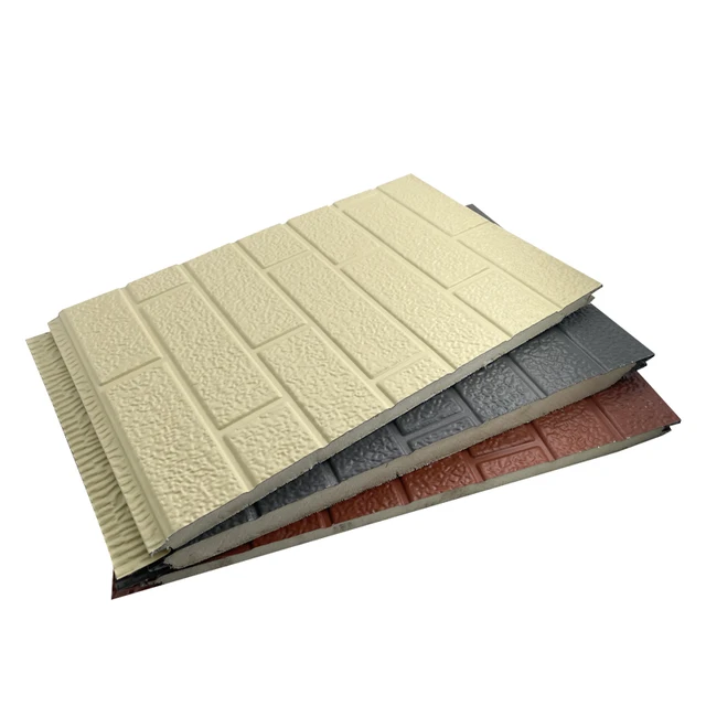 Hot Sales Metal Carved Board PU Sandwich Panel Decorative Metal Wall Panel for Exterior Decoration