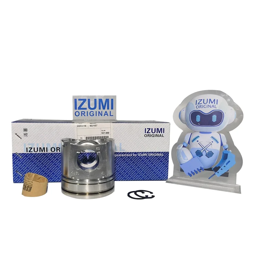 IZUMI ORIGINAL S6D107 Piston Diesel Engine Piston For KOMATSU