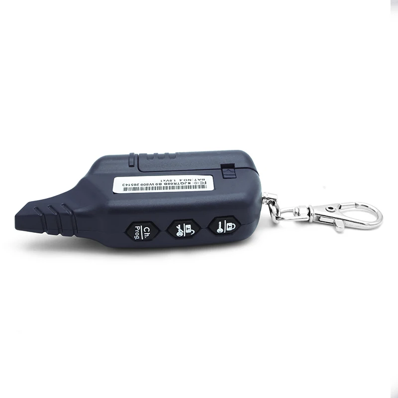 NFLH Keychain B9 LCD Remote Control for Two Way Car Alarm B9 Keyring Key Chain Auto Compatible Starline B9