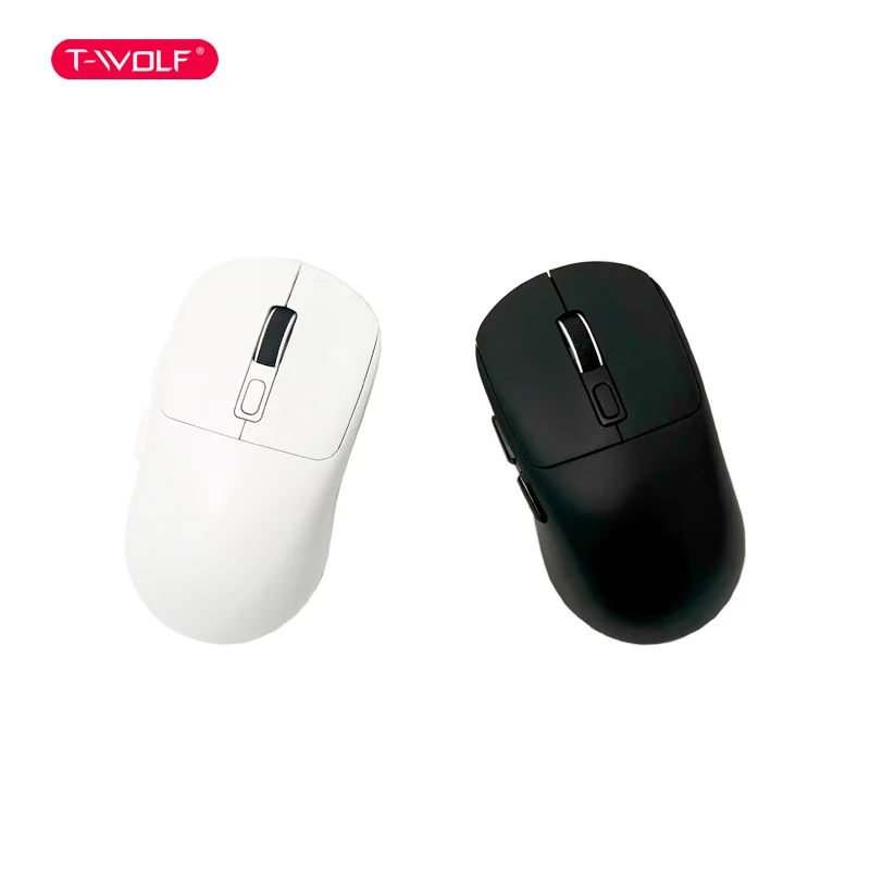 T-WOLF X4 Tri-mode Gaming Mouse Lightweight Design No Light