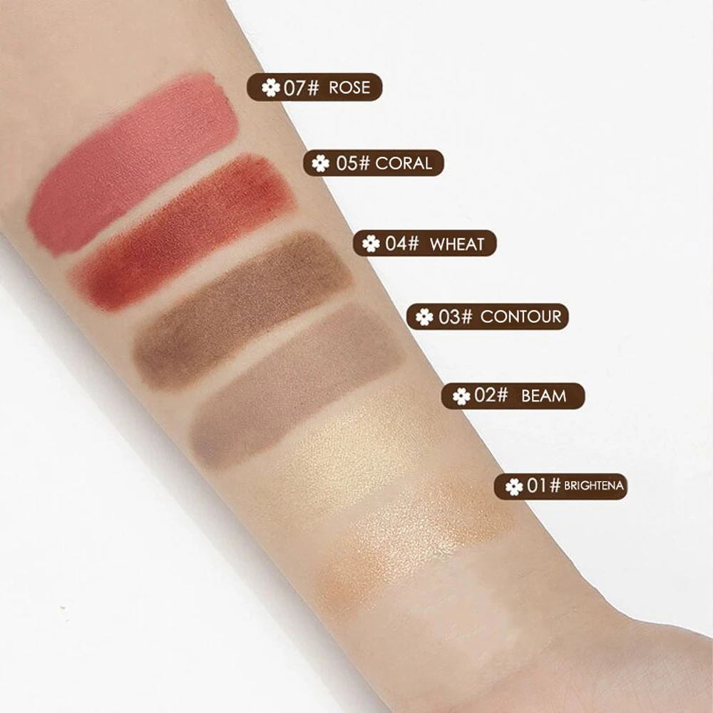Makefay Vegan Highlighter Stick Makeup Cosmetics Waterproof Bright Private Label Shimmer Loose Highlighter