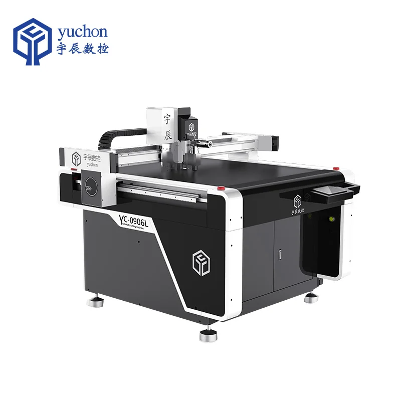 Yuchon Factory CNC Sealing Gasket Cutter Rubber Gasket Table Tennis Auto Cutting Machine