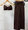 Brown-Bra