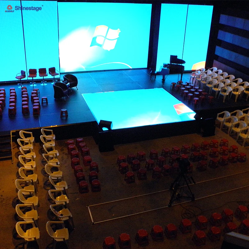 Rotating Stage Display Stand Revolving Motorized Rotary Acrylic Landing Stage Entertainment Event Rotation