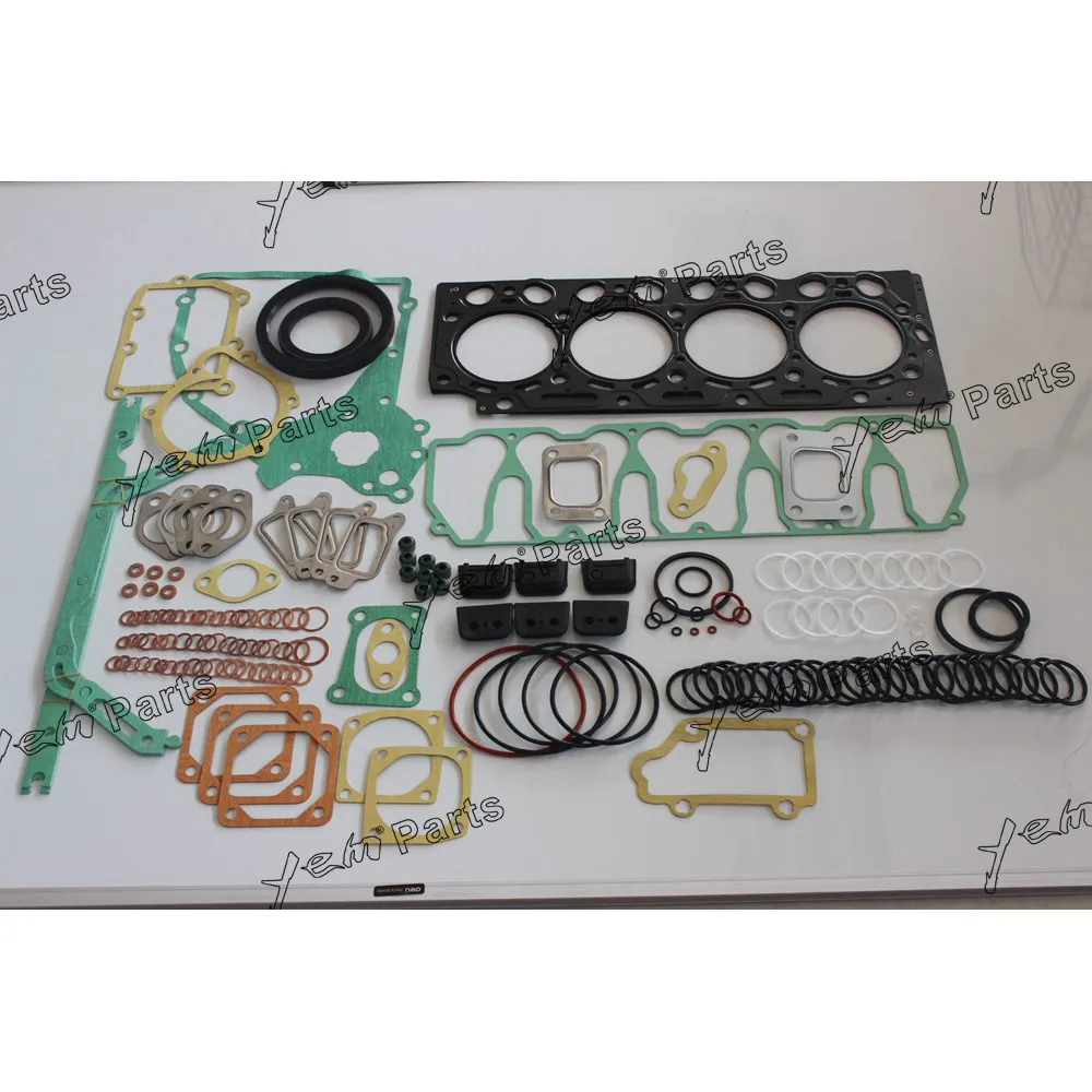 D4D Full Gasket Kit Cylinder Head Gasket Engine Vverhaul Kit for Volvo EC140 Excavator Engine