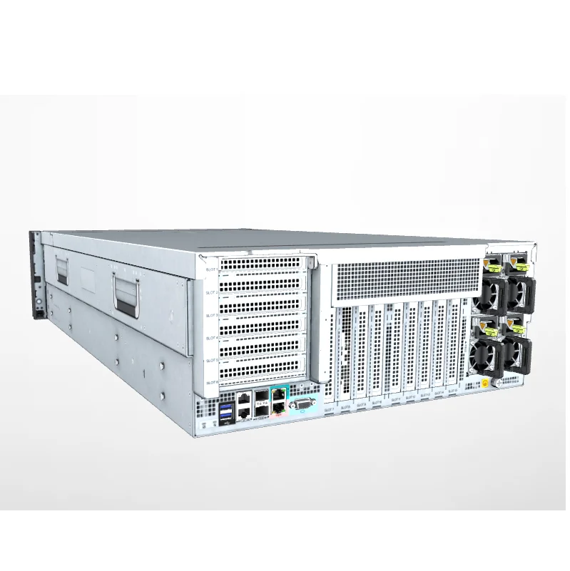 FusionServer 5885H V5 Original 4U 48 DDR4 2933MT/s 16GB Memory 5200/6200/8200 Series Xeon CPU Rack Server in Stock