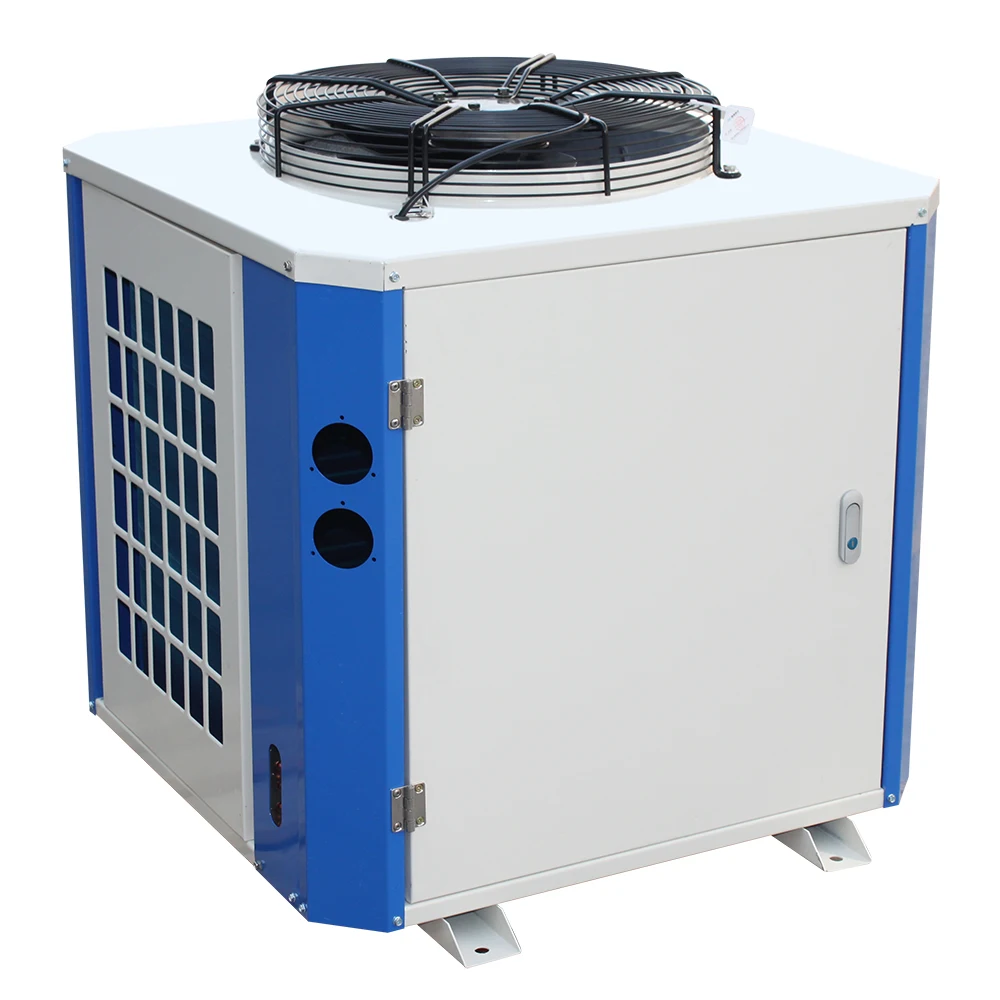 U Type Cold Room Condenser Blast Freezer Unit Single Phase Refrigeration  for Trucks