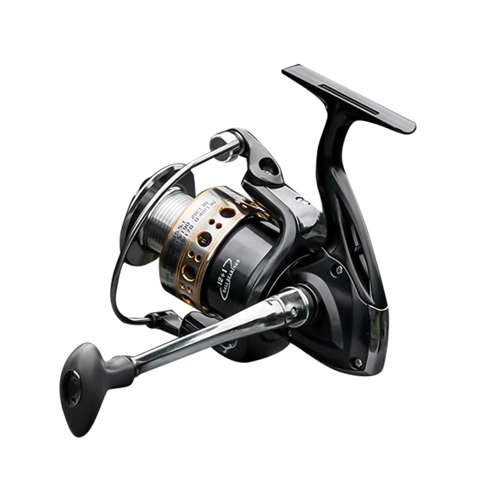 Grey Fishing Reel - 12+1 BB Smooth & Powerful Performance Grey Fishing Reel - 12+1 BB Smooth & Powerful Performance