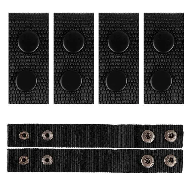 Wholesale Adjustable Thickened Tactical Belt Camping and Everyday Use Buckle Accessories Double Snap Buckle Nylon Tactical Belts