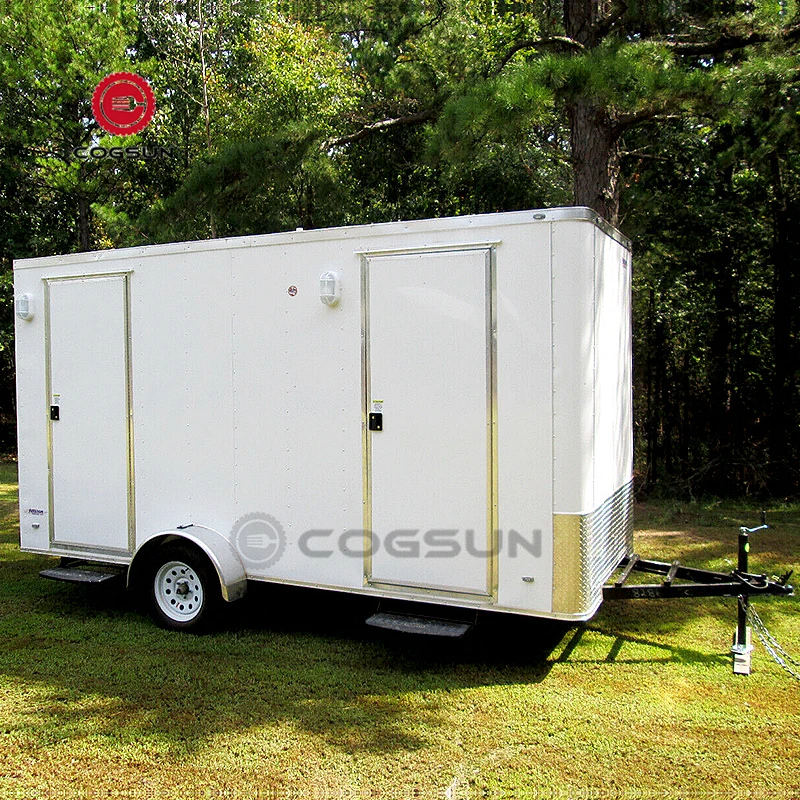 Cogsun Convenient Washroom Portable Washroom Trailer Restroom Trailer Porta Potty Camping Portable Toilet Trailers