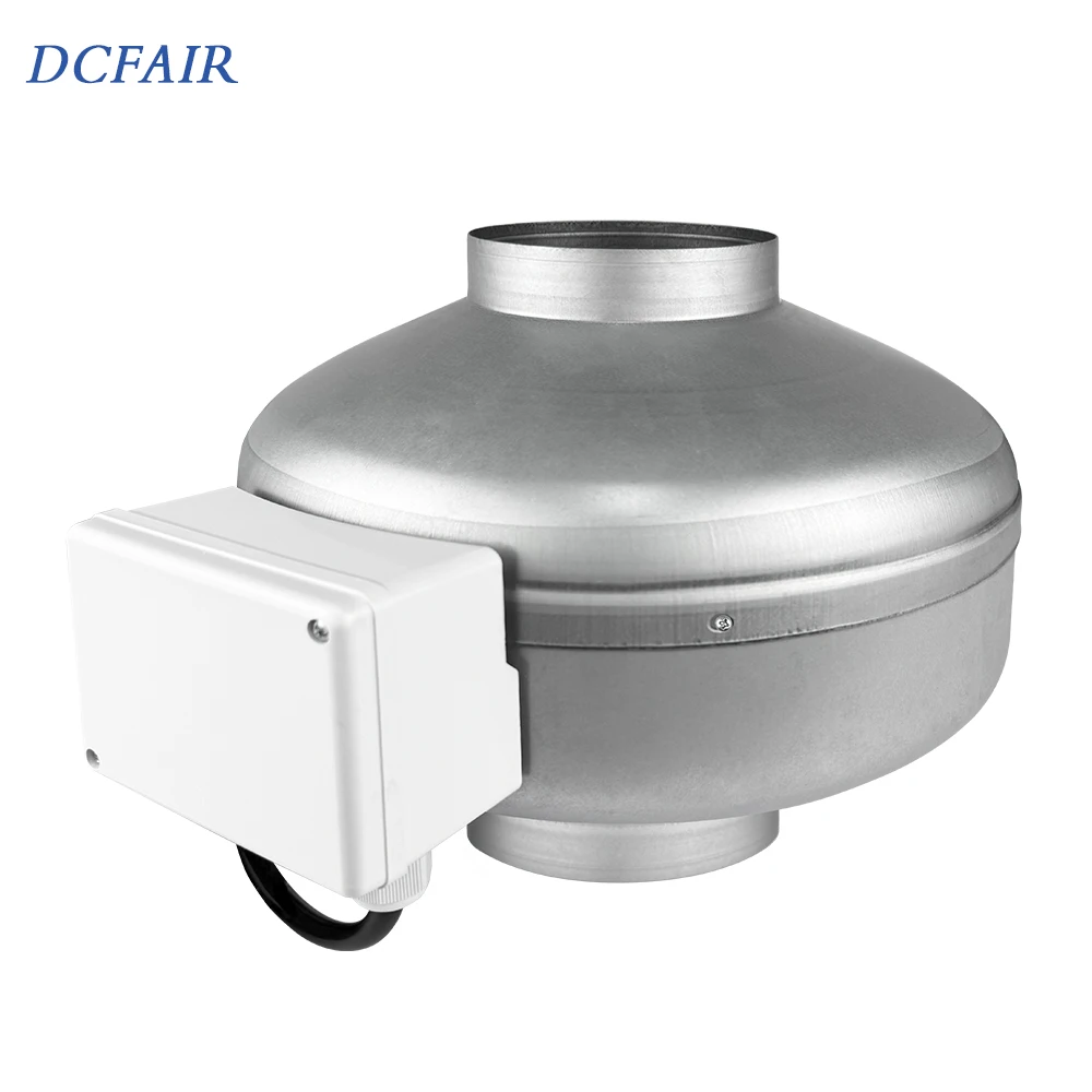 Line Duct Fan, DCFAIR, 4", 220-240V - detail 4