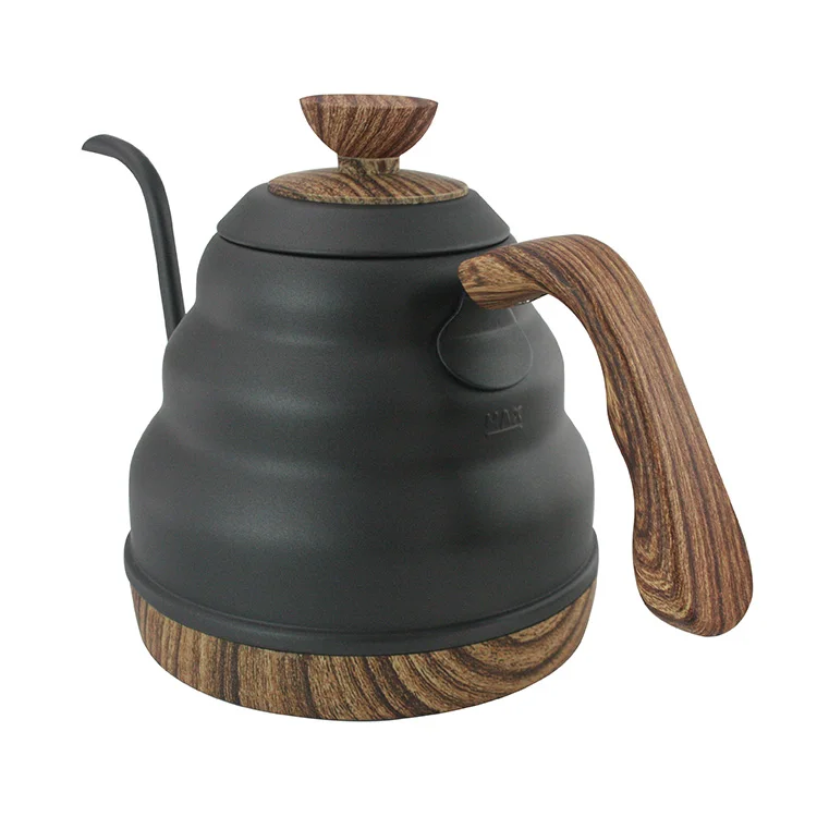 500ML Digital Electric Gooseneck Kettle Smart Stainless Steel Coffee Tea Pot Kitchen Utensils