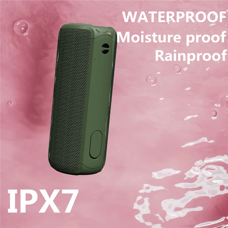 防水IPX7ポータブルTWS屋外ベースホームワイヤレスサブ