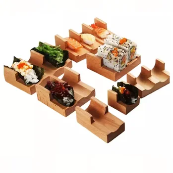 Japanese Wooden Sushi Taco Holder