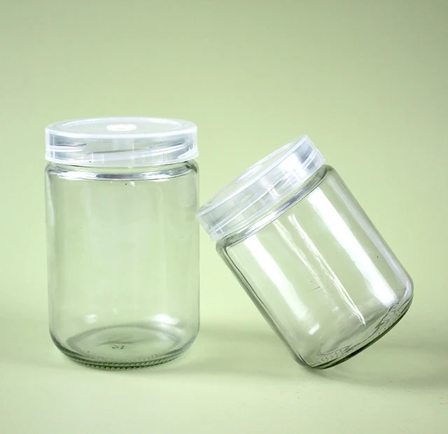 Wholesale 240ml 8oz Glass Vessels for Plant Tissue Culture Laboratory Equipment Jar