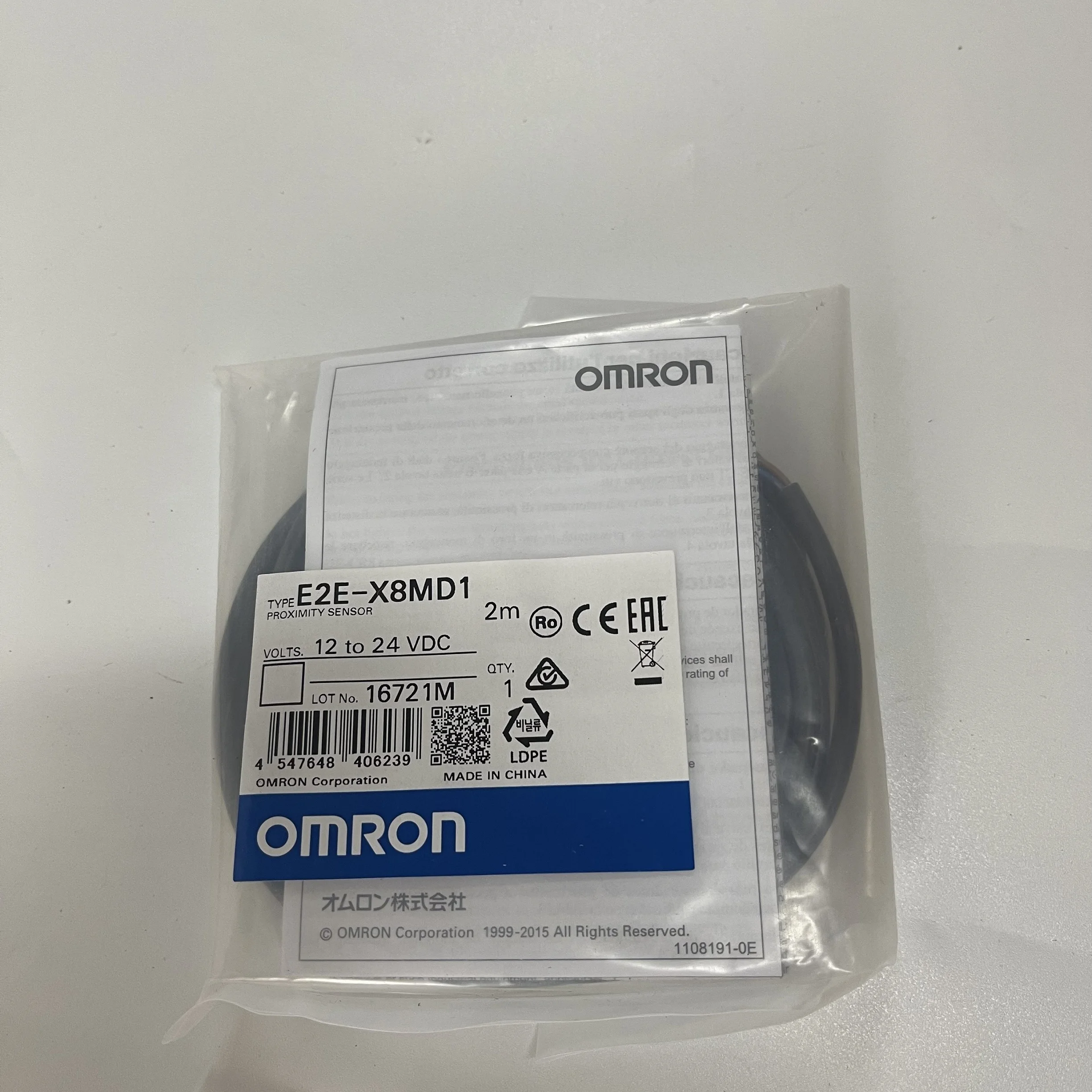 Omron Proximity Sensor E2E-X8MD1