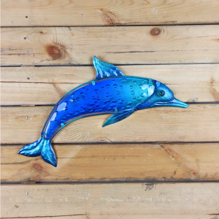  Metal And Premium Glass Cute Dolphin Ocean Dolphins Art Metal Dolphin Wall