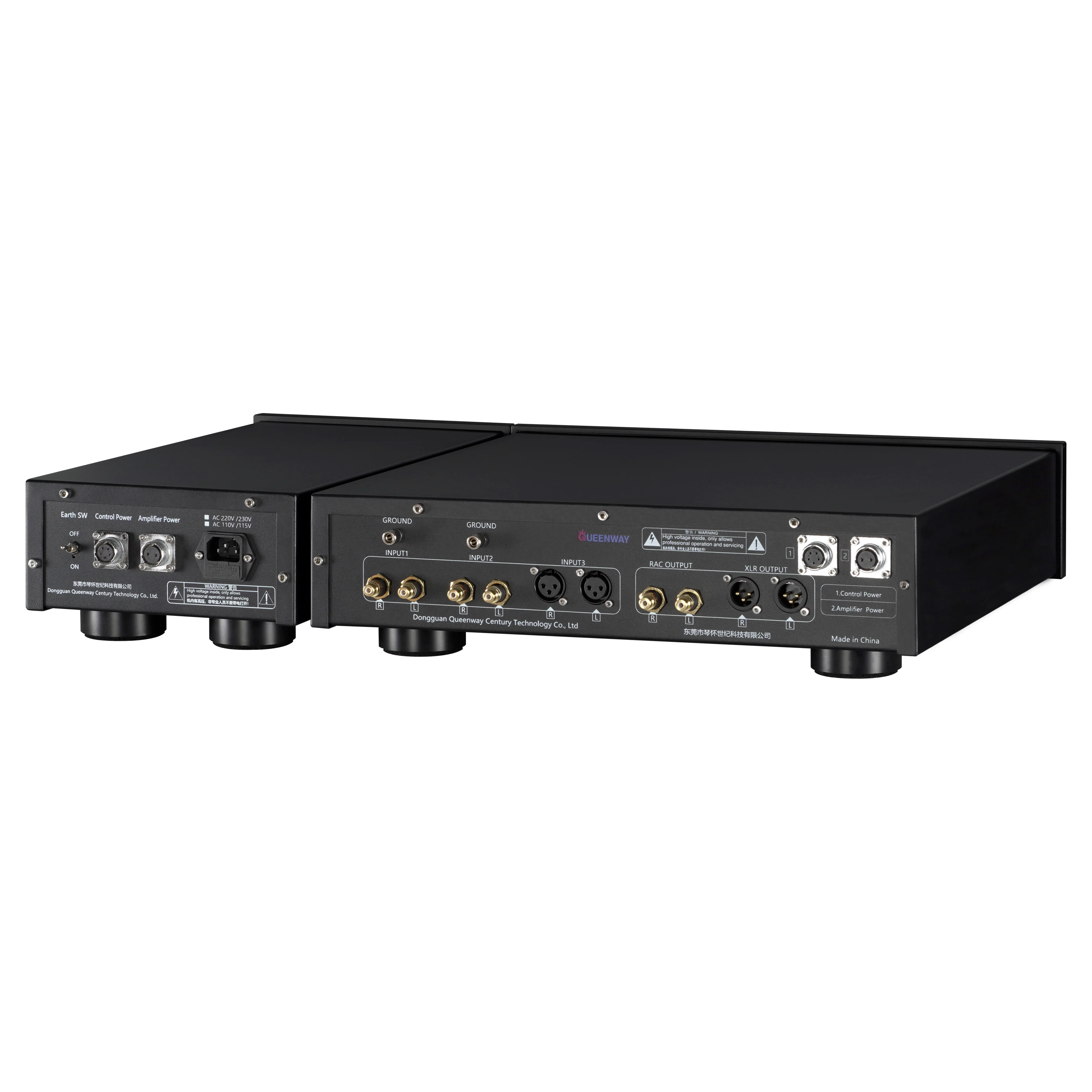 Queenway PH101/PS101 Split Power Supply Tube Phono Amplifier