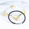 Chiusura in argento + vera pelle di pecora nera