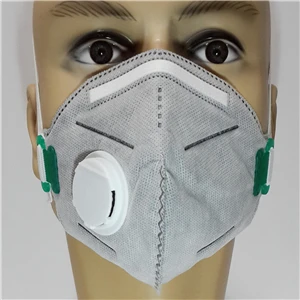 Одноразовые маски для пыли из активированного углерода с клапаном выдоха