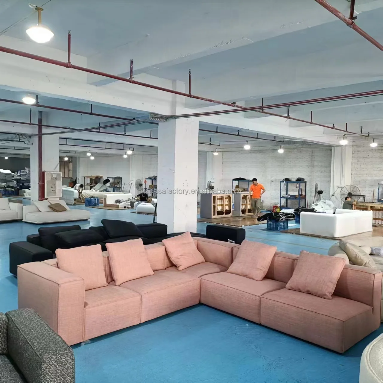 Minimalist Cloud Couch Sectional Sofa Set - Modern Modular Design for ...