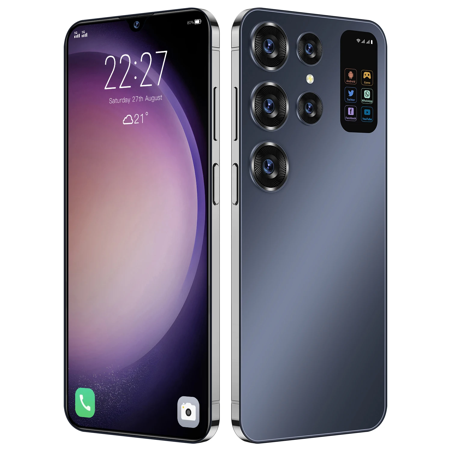 Cellphone Original S24 Ultra 16gb+512gb Smartphone 7inch Unlocked Dual