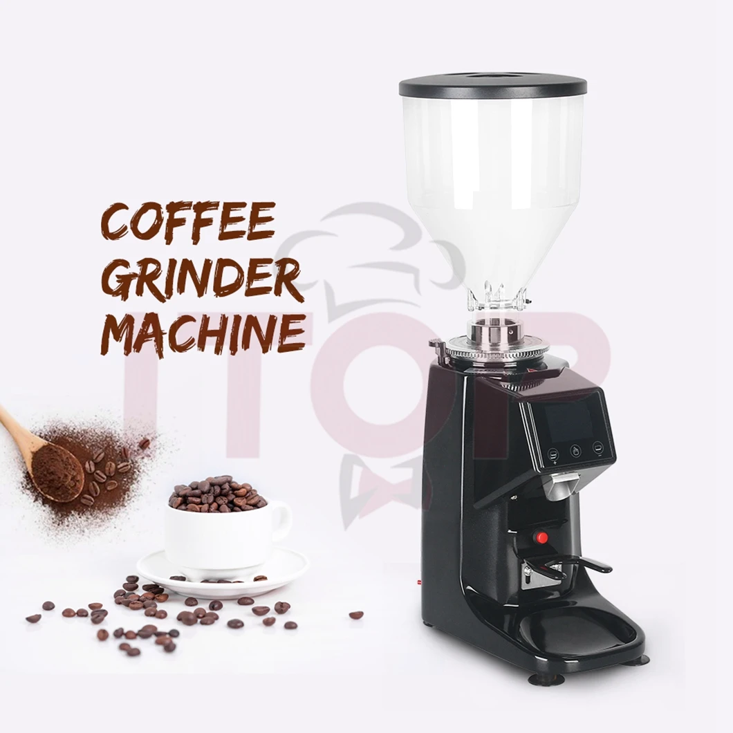 Itop Commercial Flat Teeth High Quality Coffee Grinder Whole Sales Two Setting Electric 200w Dry