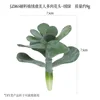 Jz065 flocked-flocked green poppy