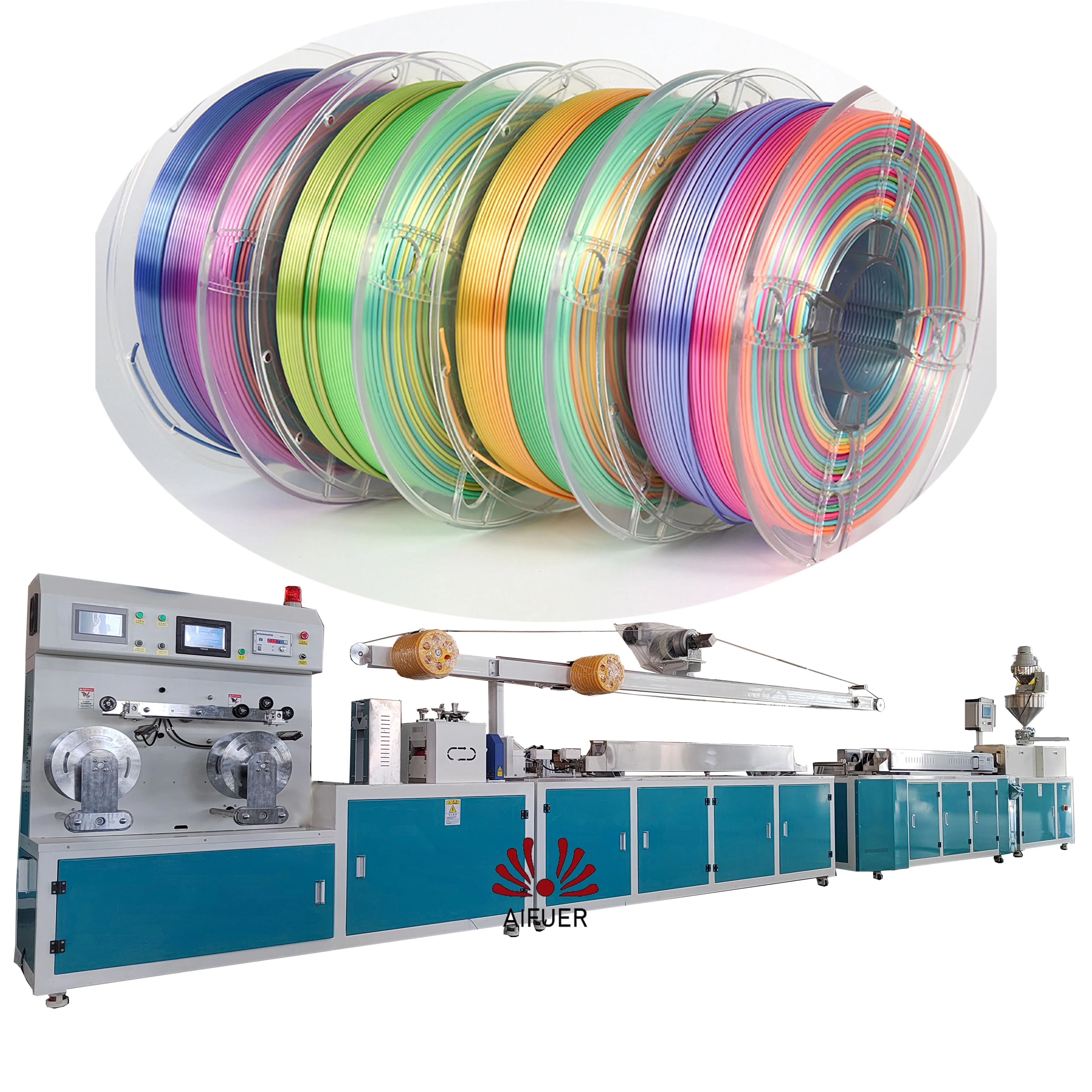 Aifuer 3d Printing Filament Making Machine 3d Filament Extrusion Line 3D Printer Filament Machine